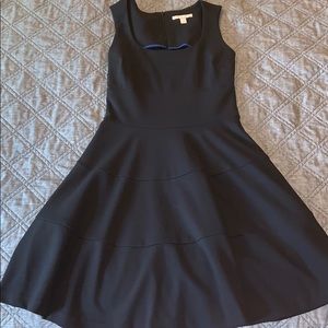 Banana Republic Black Fit and Flare Dress